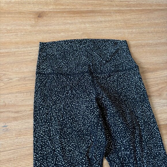 Lululemon Athletic Align High Rise Yoga Pants II 25” Night View Black Women’s Sz - Picture 3 of 10